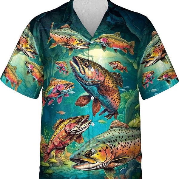 Mens Fishing Shirt - Etsy