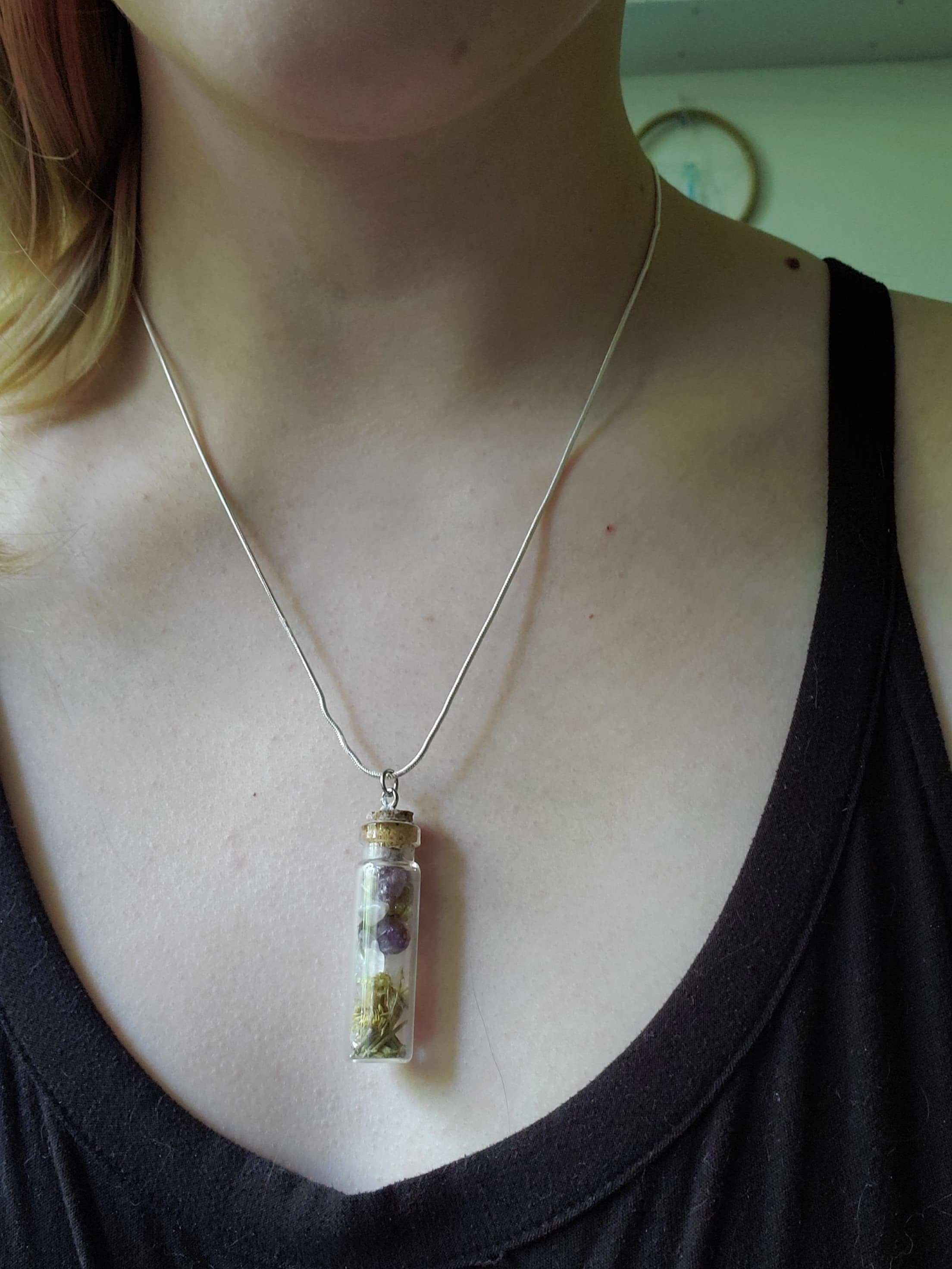 Spell Jar Necklace Etsy