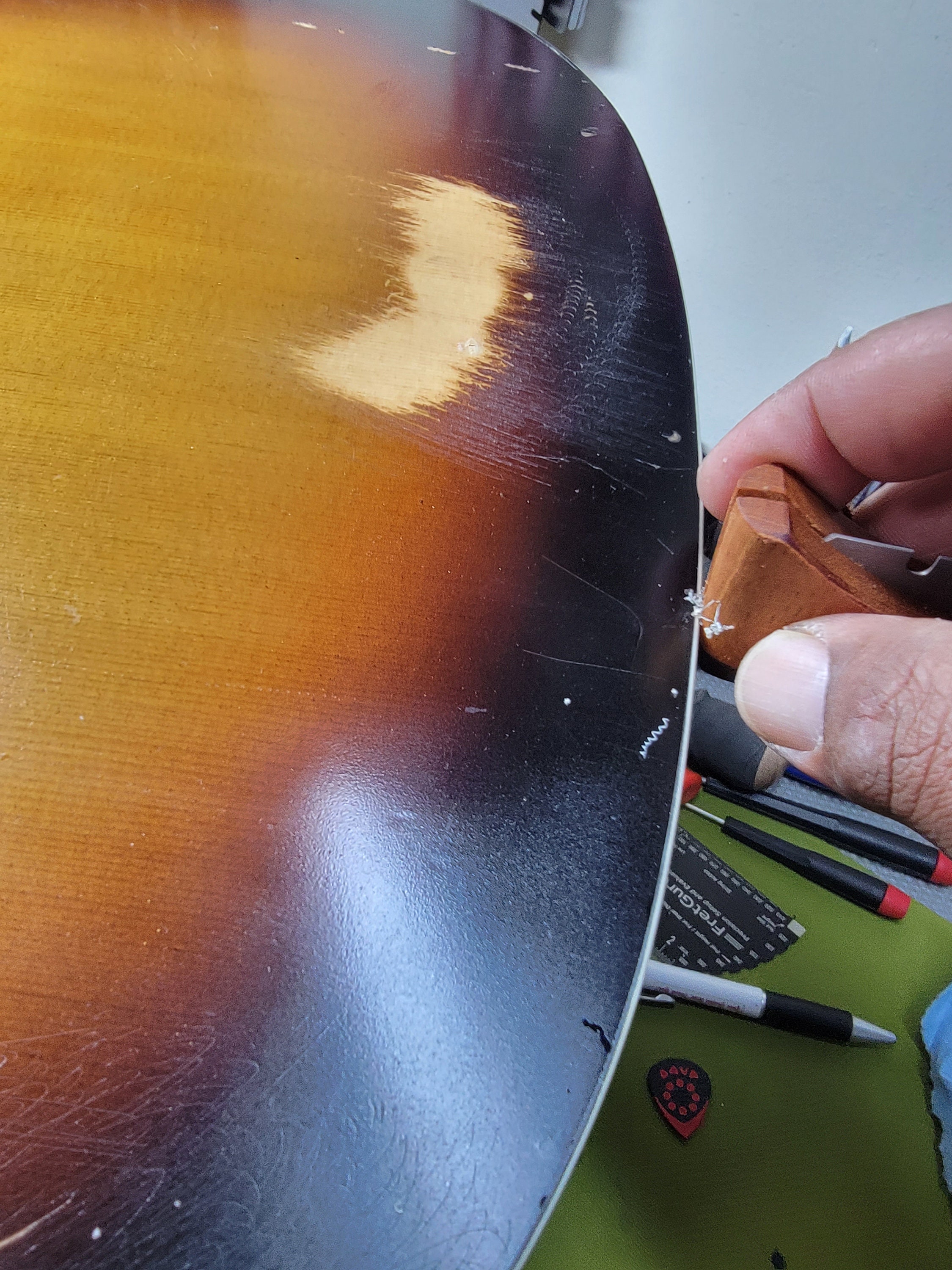 Guitar Binding Scraper Etsy