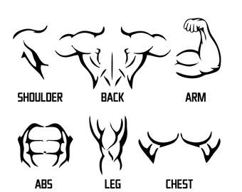 Fake Abs Svg Muscles Svg Muscular Body Shirt Svg Fathers 