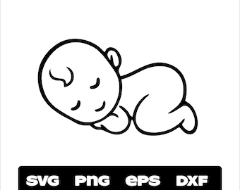 Sleeping Baby Png Etsy