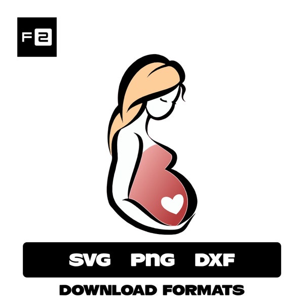 Pregnant Women Svg | Pregnant Woman Svg File | Pregnants Svg | Pregnant Women Silhouette | Cutting File For Cricut