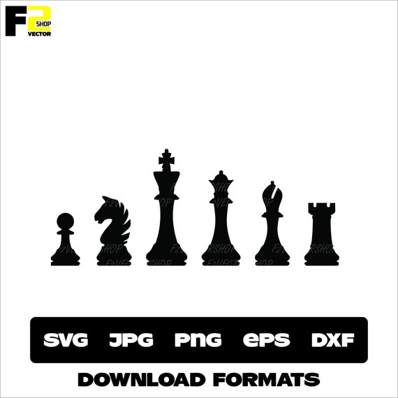 Chess Pieces SVG. Chess svg. Chess png. Chess Pieces clipart