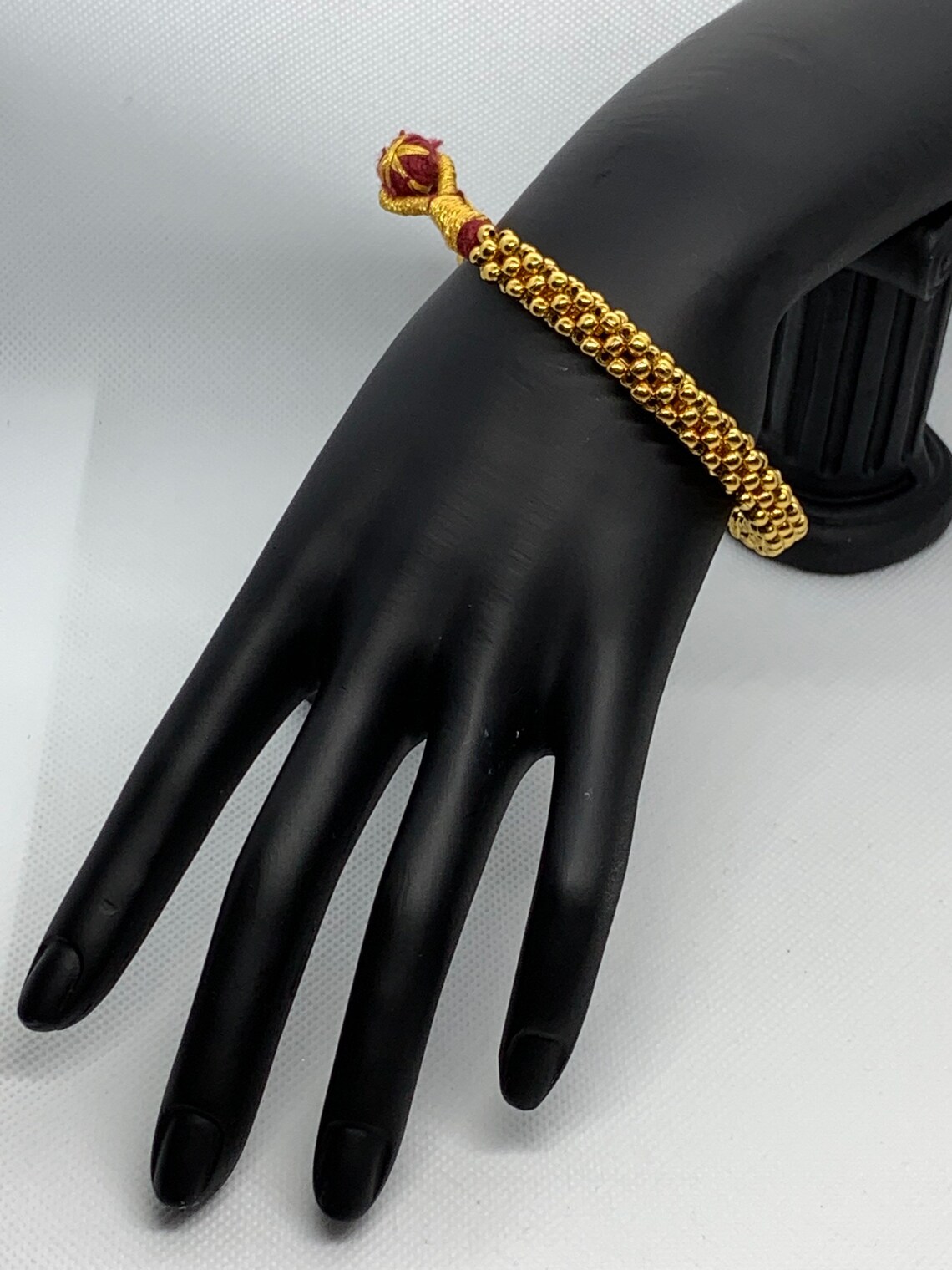 Thushi Bracelet / Indian Traditional Bracelet / Gold Plated Etsy