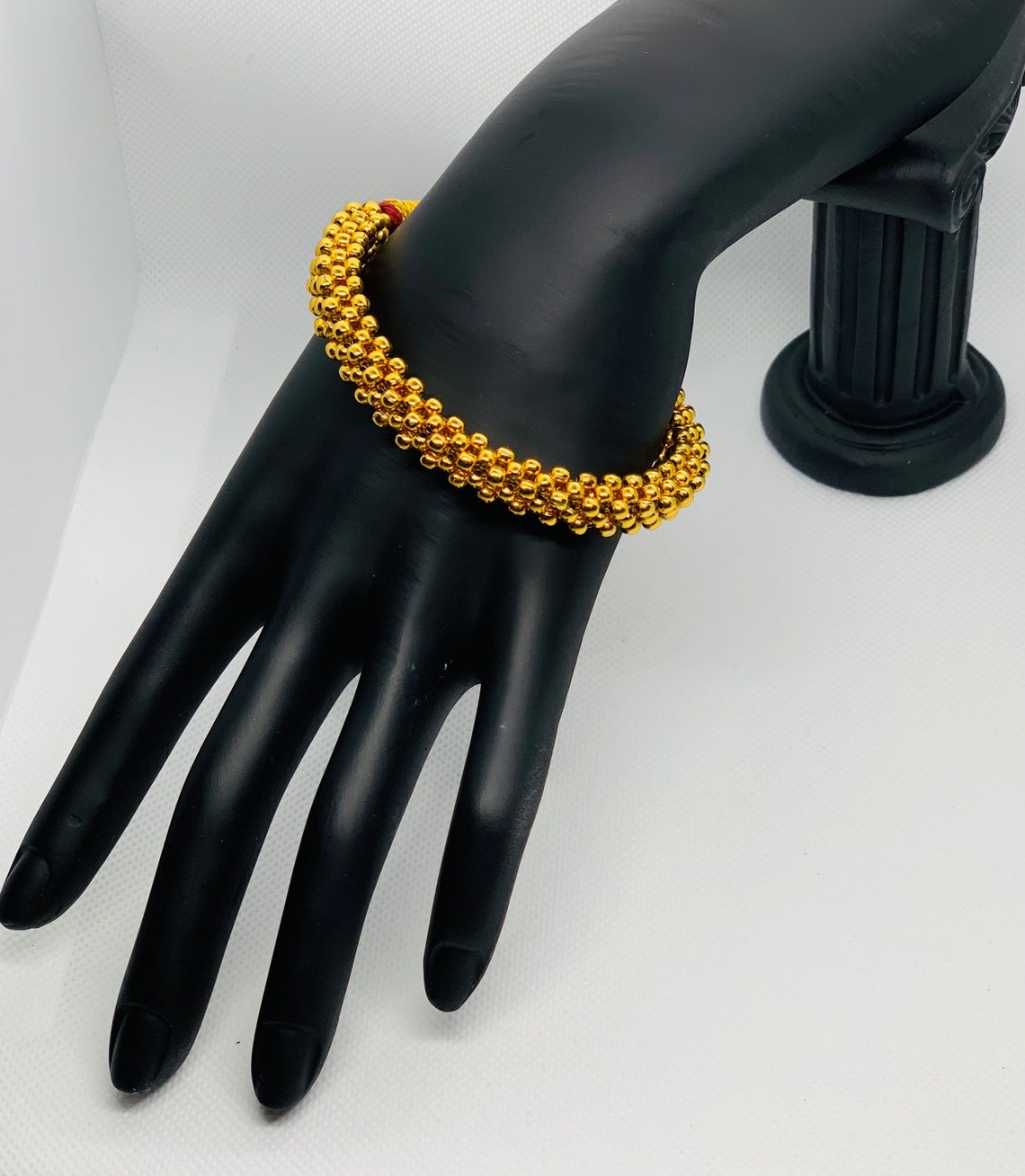 Thushi Bracelet / Indian Traditional Bracelet / Gold Plated Etsy