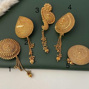 Hair brooch | Saree pin | Sherwani pin | Juda Pin | Bollywood jewelry
