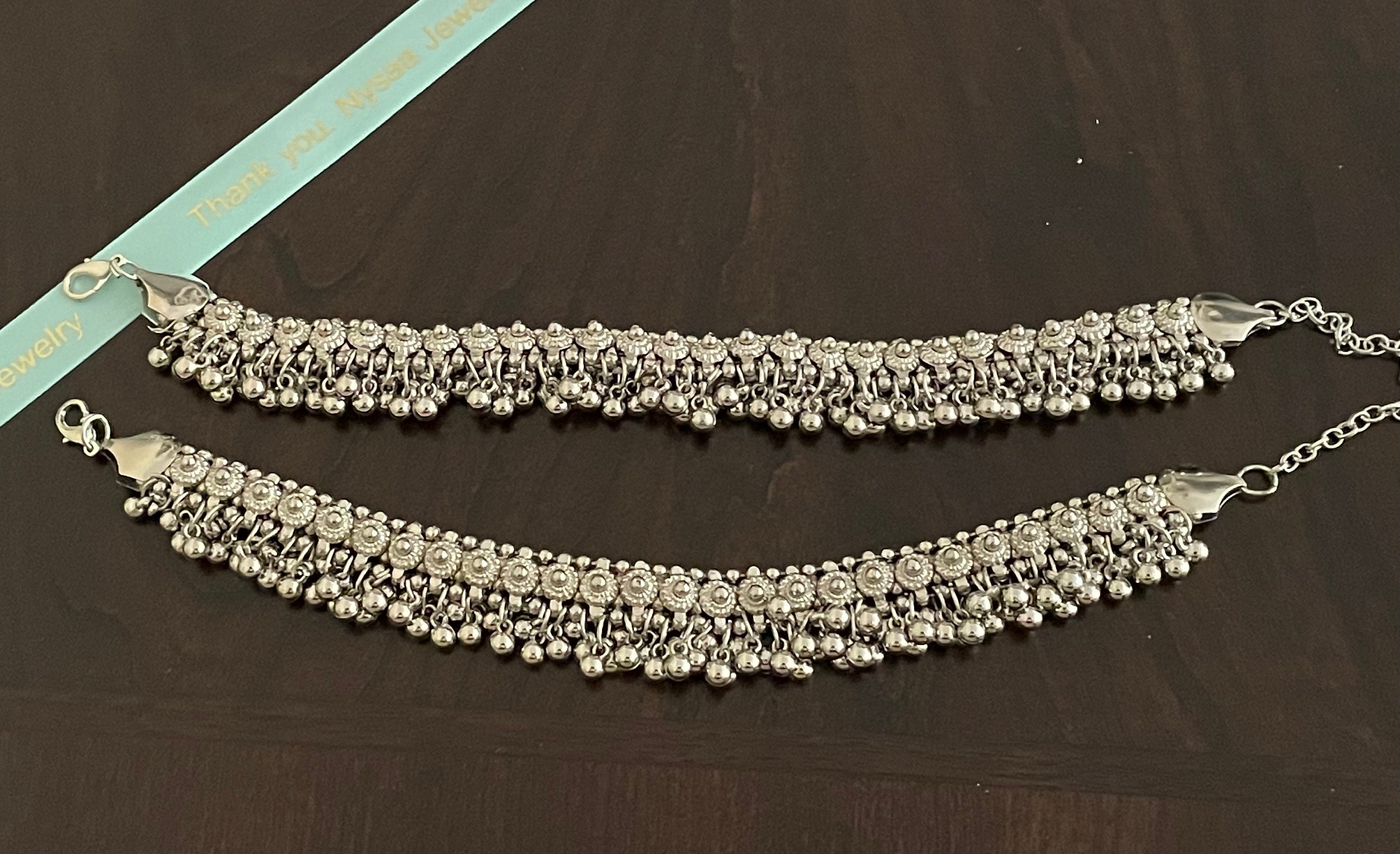 Silver shop ghungroo payal