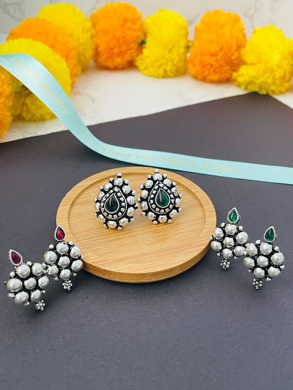 Maharashtrian kudi earrings discount