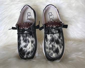 Custom cowhide with leather tops Dudes!
