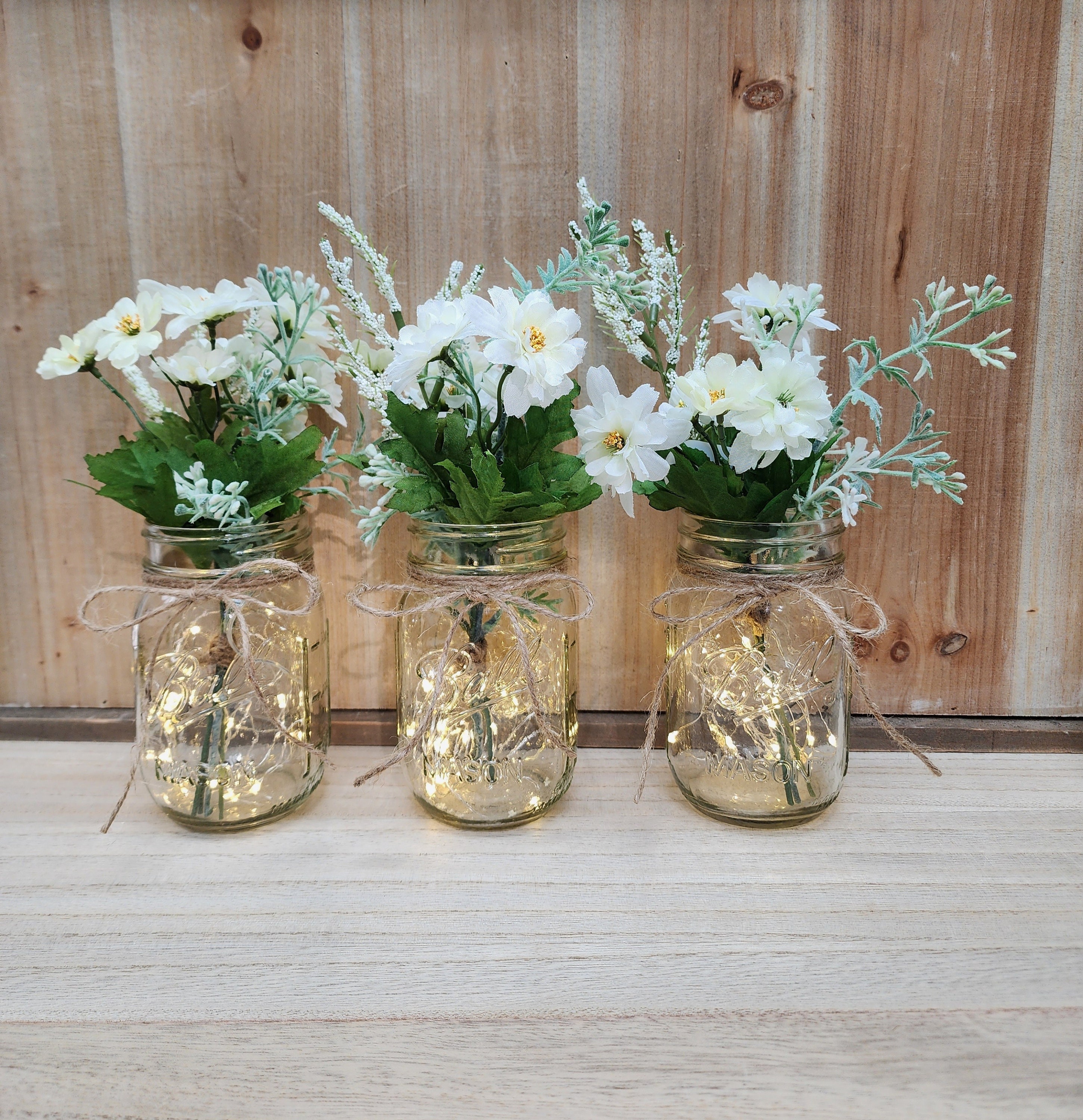 Mason jar wedding centerpieces discount