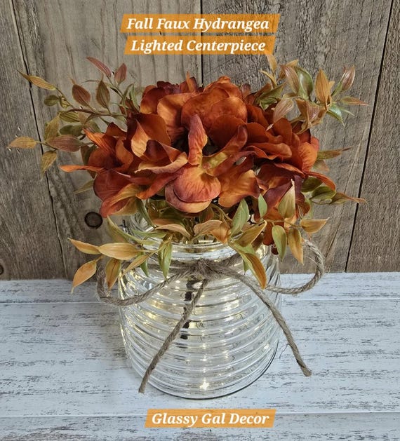 Fall Centerpiece Thanksgiving Table Decor Autumn Arrangement Farmhouse Decor Rustic Centerpiece Autumn Centerpiece