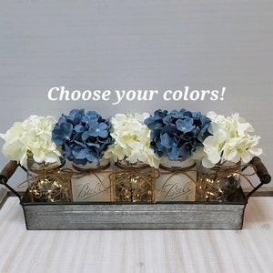 Farmhouse Centerpiece, Farmhouse Table Decor, Table Centerpiece, Kitchen Island Centerpiece, Wedding Decor, Gift, Housewarming