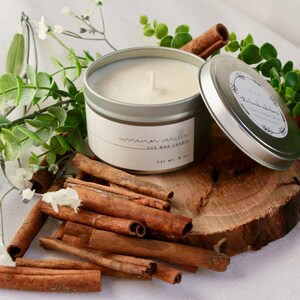 Vegan Cinnamon Vanilla Soy Candle