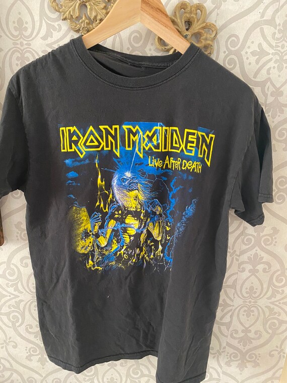 Iron Maiden vintage graphic tee