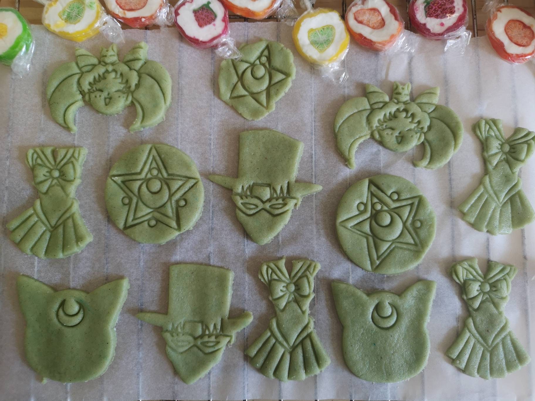 Sailor Moon Cookie Cutters