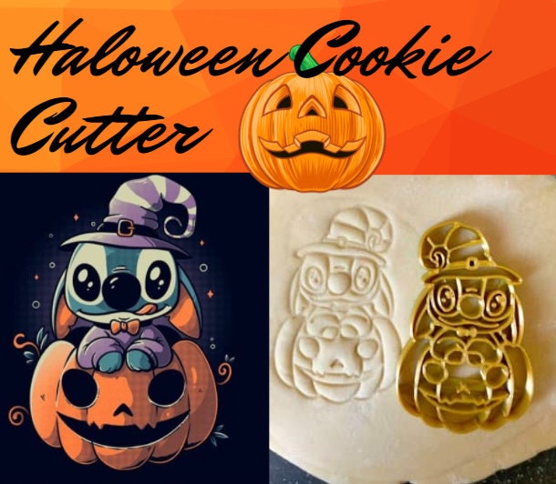 stitch Haloween Cookie Cutter