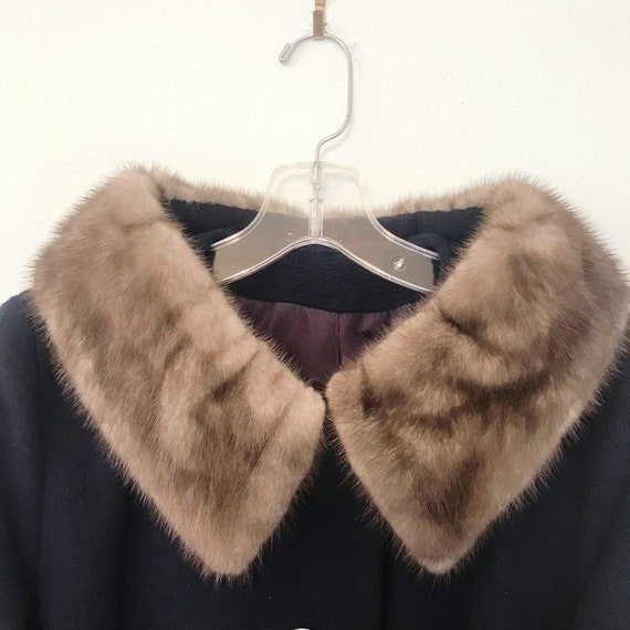 J.J. O’Donnell Vintage Cashmere Mink Fur Coat - image 3