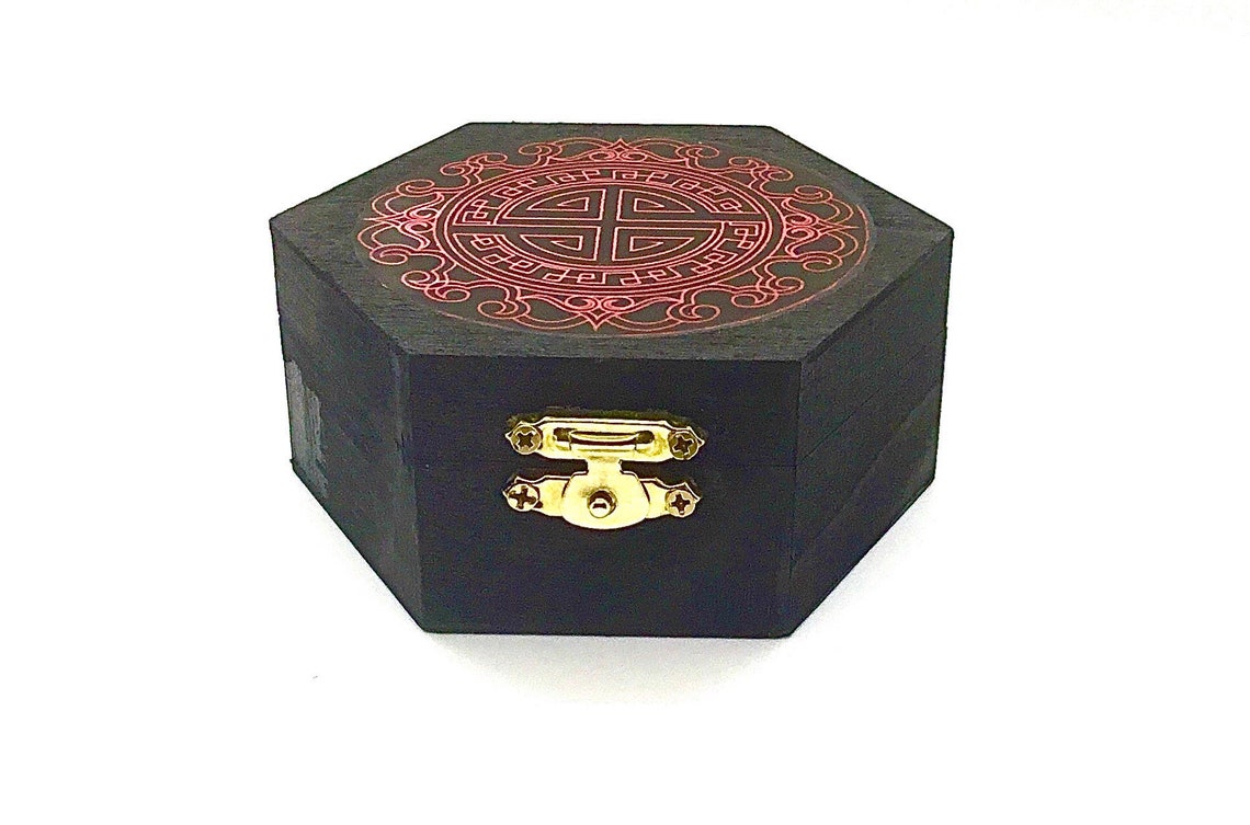 Miraculous Wooden Box Small Wooden Miraculous Box Etsy