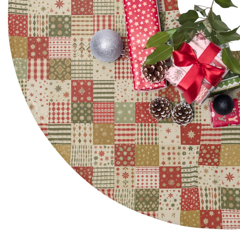 Sömlöst jullapptäckemönster: Kommersiellt bruk PNG-fil (digital nedladdning) bild 2