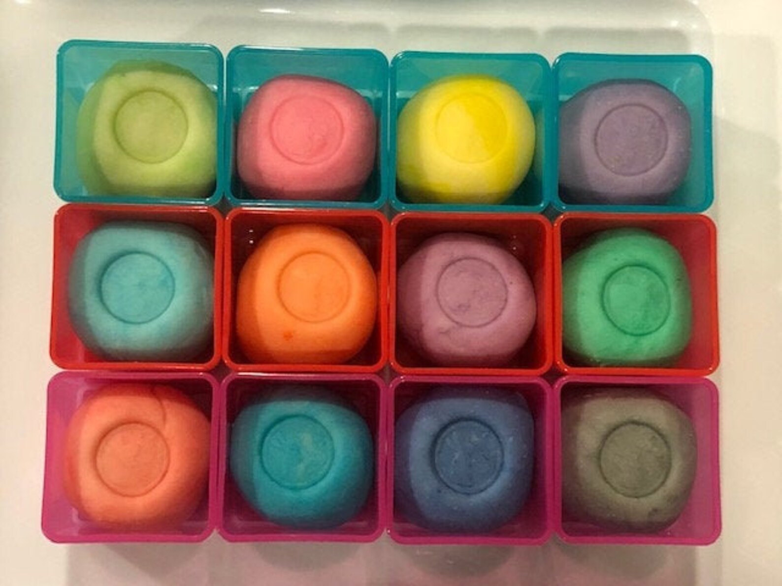 Scented Play Dough Set of 4 Etsy
