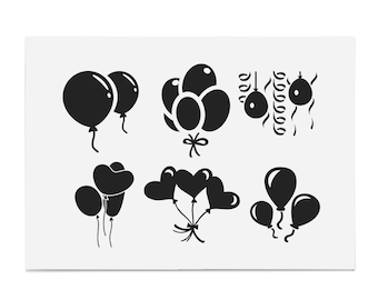 Download Birthday Balloon Svg Etsy