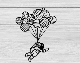 Space Svg, Kids Space Party Svg, Love Space Svg, Astronaut Svg, Cute Astronaut Svg, Astronaut Png, Galaxy Svg, Outer Space Clipart