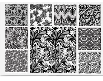 Download Lace Pattern Svg Etsy