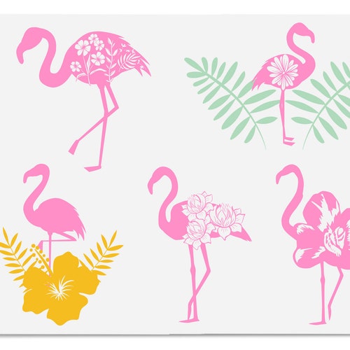 Mandala Flamingo SVG Cut File Design Instant Download Files - Etsy