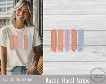 Paint Brush Png, Flower Shirt Designs, Boho Summer Png, Boho Flower Png, Boho Floral Png, Brushstroke Floral, Floral Brushstroke