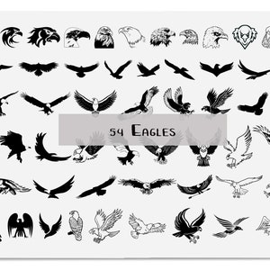 Eagle Clipart, Eagles Cut File, Eagle Svg, Eagles Head, Eagle Shirt Svg, Eagle Svg Bundle, Instant Download