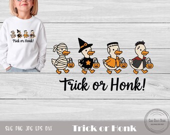 Bus eller tuta, läskiga vibbar svg, fånig gås clipart, läskig gås svg, Halloweengås svg, rolig gås, bus eller godis, halloweentröja