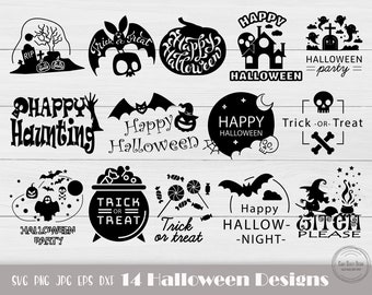 Halloween-Svg, Halloween-Clipart, Süßes oder Saures-Svg, Happy Halloween-Svg, lustige Halloween-Svg, Halloween Png, Sofort Download