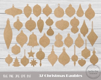 Holz Ornament geschnitten Datei, Christbaumkugel geschnitten Datei, Christbaumkugel geschnitten Datei, Cricut Ornament Schmuck, Ornament Form Dxf, Weihnachtskugel