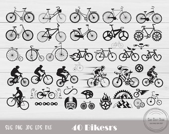 Fahrrad SVG, Fahrrad geschnitten Datei, Fahrrad Clipart, Biker geschnitten, Mountainbike Rahmen, Vintage Fahrrad, Fahrrad SVG, Sofort Download