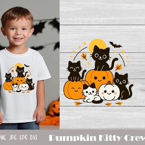 Halloween Katze zwar, gruselige Vibes, Gruselige Jahreszeit zwar, Mädchen Halloween Png, Jungen Halloween Png, Süßer Halloween Png, Halloween Boo nicht