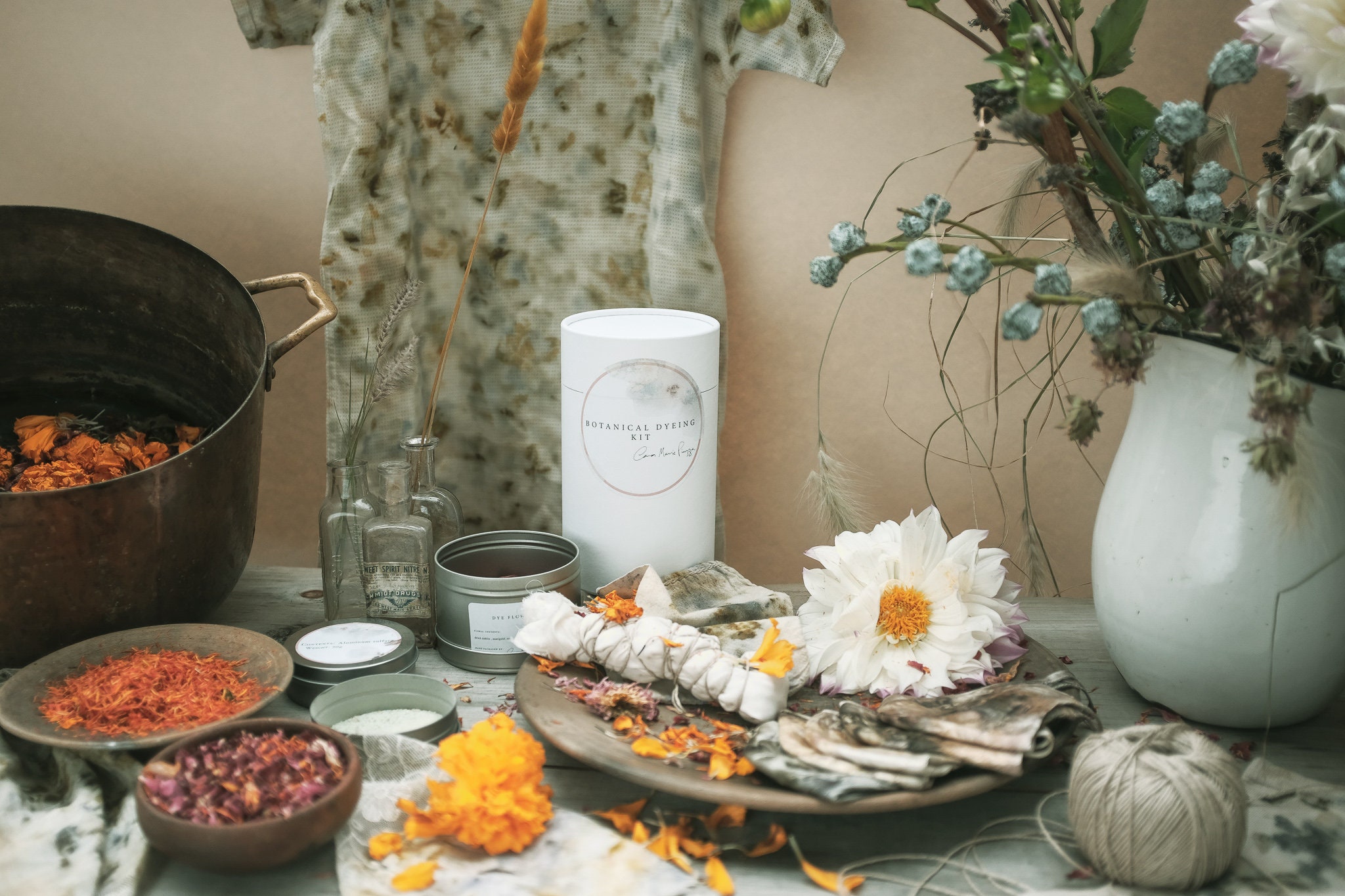 Botanical Dye Kit Video Etsy