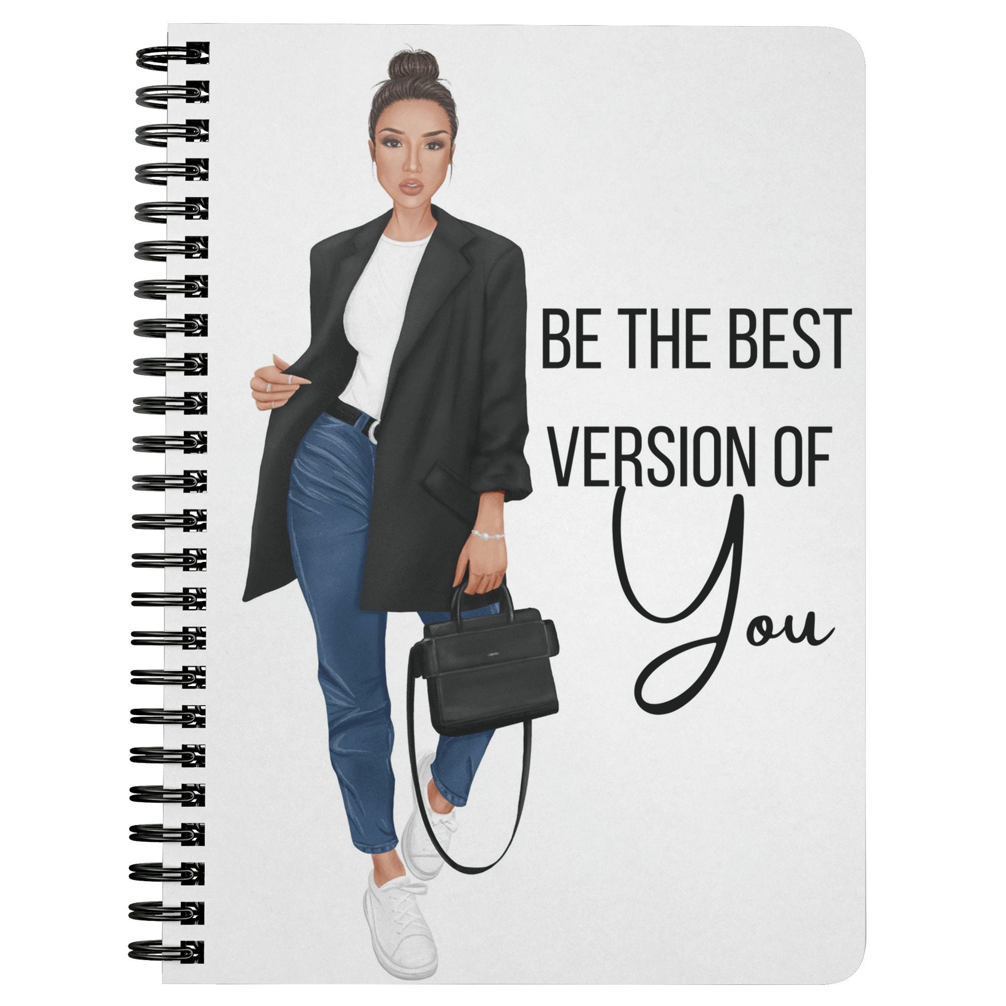 The Best Version Of You Notebook Inspirational Spiral Etsy.de
