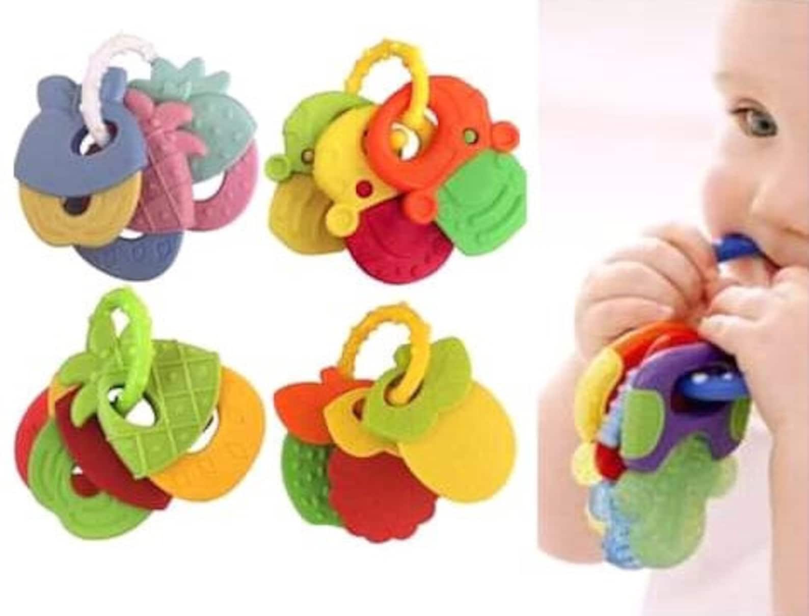 Baby Teethers for Your Little One Colourful Baby Teether Etsy