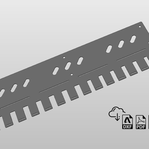 Vise Grip Rack Holder DXF Files for Plasma Cut Garage Etsy