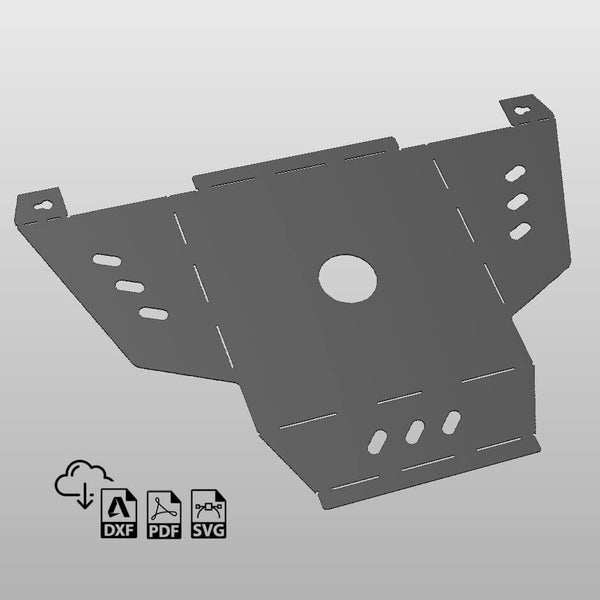 Shop Towel Box Holder Rack Plasma DXF File, Workshop, Garage