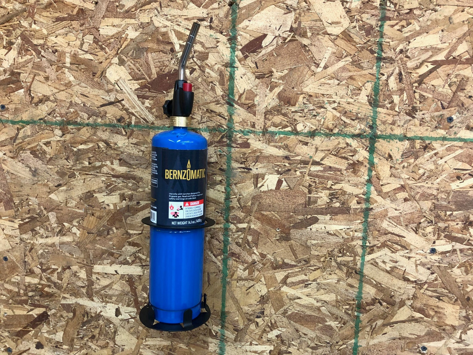 Propane Torch Holder BernzOmatic Plasma DXF File garage | Etsy