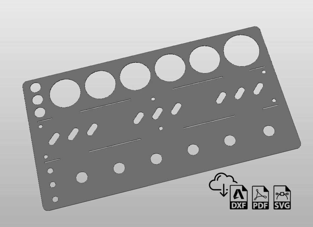 Caulk Tube Storage 6 Holder Rack, DXF Files for Plasma, Garage ...