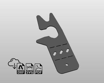 Suporte para tocha TIG, arquivos DXF para plasma, garagem, oficina, soldagem, CNC