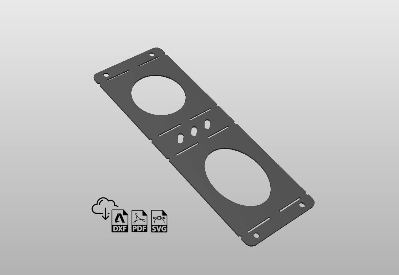 Flashlight Holder D-cell Plasma DXF File, Garage, Workshop, CNC - Etsy