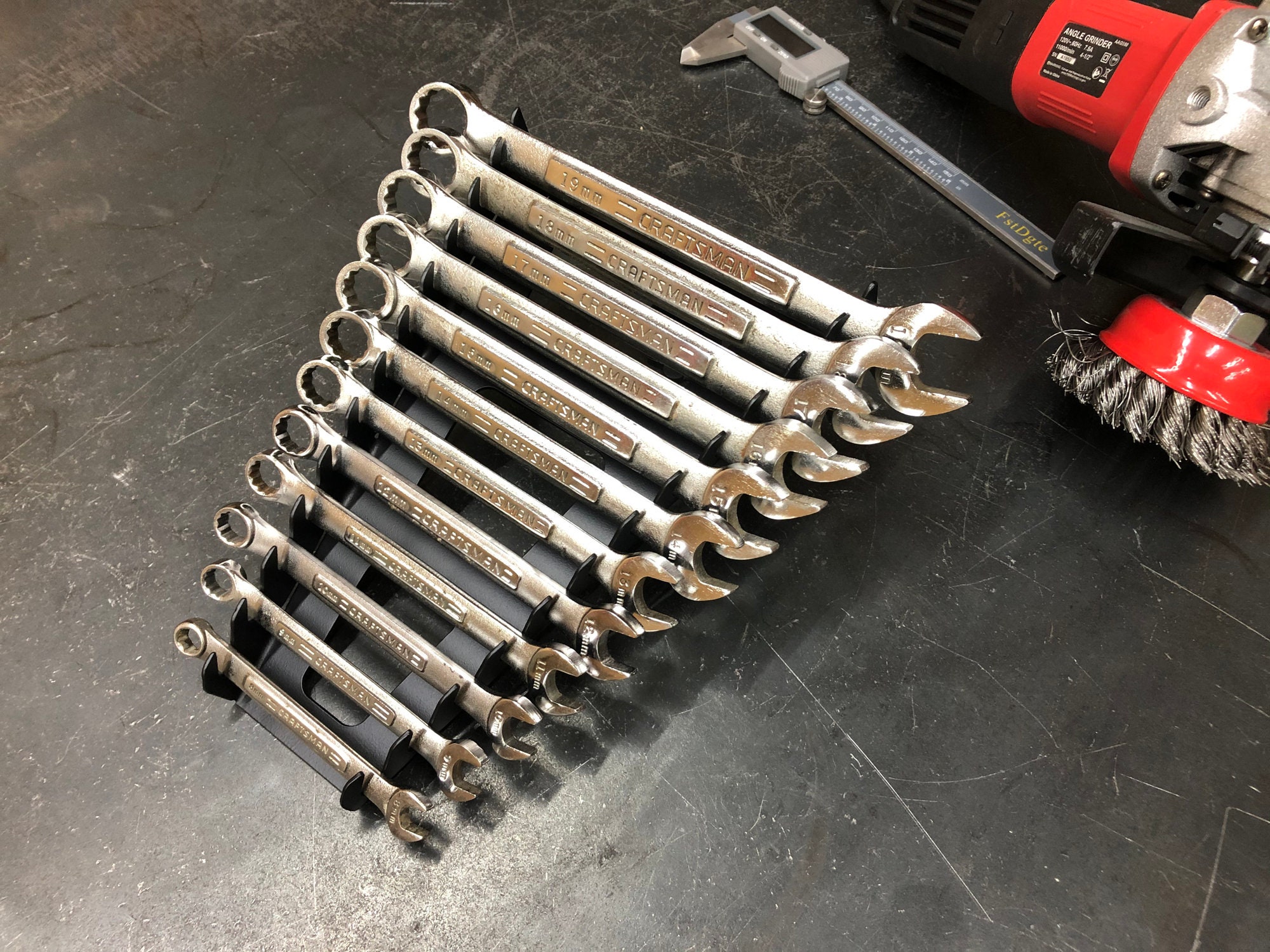 Wrench Holder 12 Tool Rack DXF Files for Plasma Cutting Etsy Australia