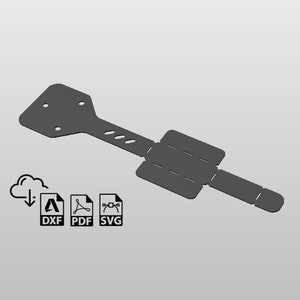 Universal Storage Hook DXF file, cords, cables, garage workshop