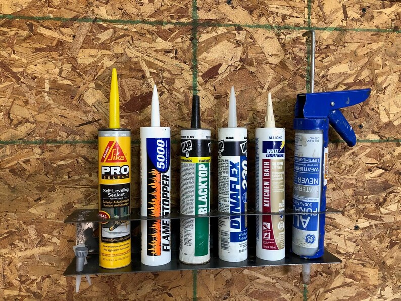 Sika Rack Display Caulk Tube Storage 6 Holder Rack, DXF Files for Plasma, Garage ...