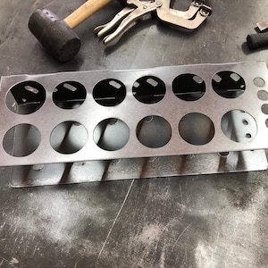 Caulk Tube Storage 12 Holder Rack, DXF Files for Plasma, Garage ...