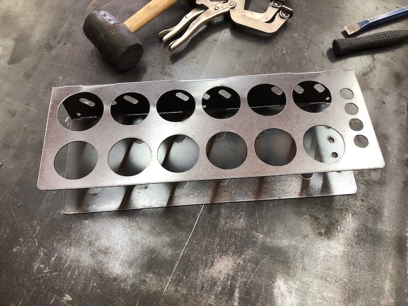 Caulk Tube Storage 12 Holder Rack, DXF Files for Plasma, Garage ...