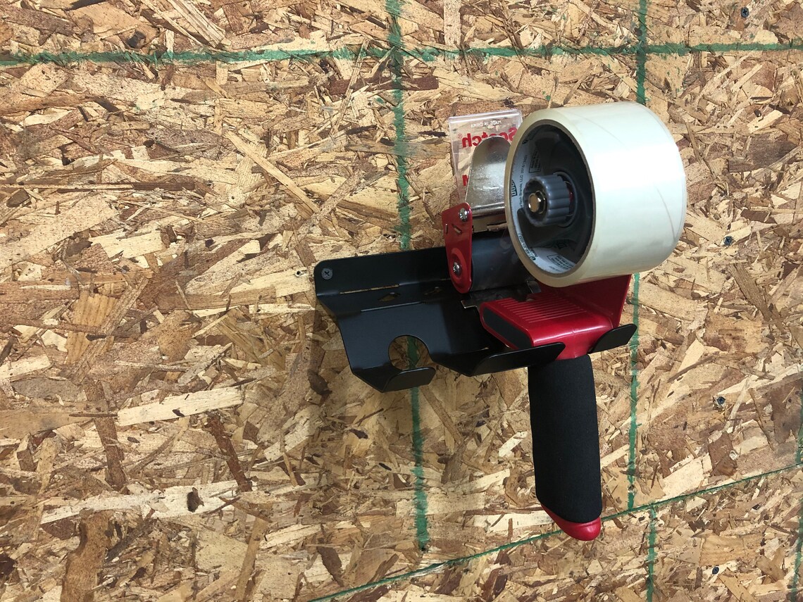 Tape Gun Holder Rack Plasma DXF Files Garage Etsy
